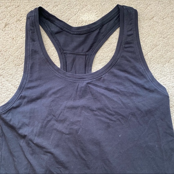 LULULEMON black pleated Love tank top 4 - Picture 2 of 11